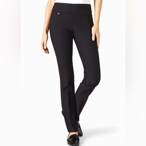 NEW Lisette L Montreal Magical Lycra Black Straight Pant